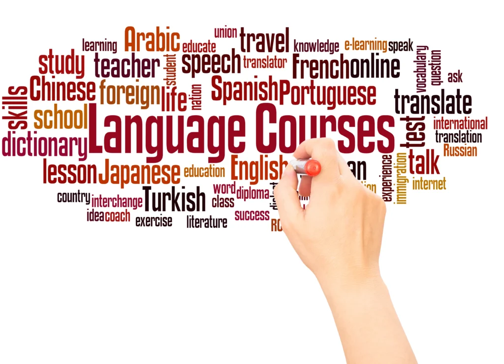 language courses word cloud hand writing concept o 2026 01 11 09 07 27 utc